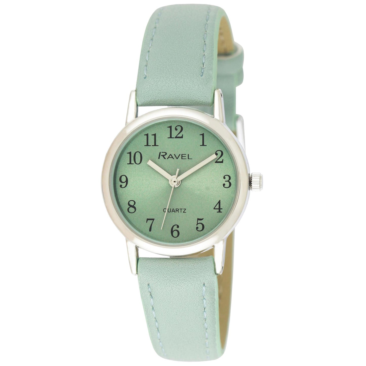 Ravel Women's Classic Easy Read Strap Watch R0138 Available Multiple Colour