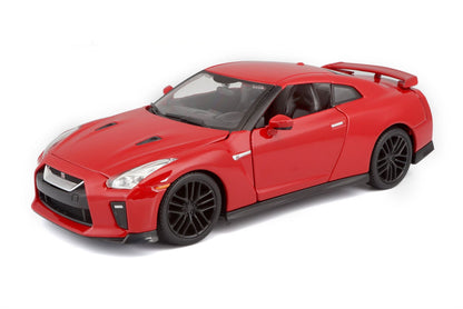 1:24 Nissan Gt-R 2017 Red  - Diecast Model car Collectables
