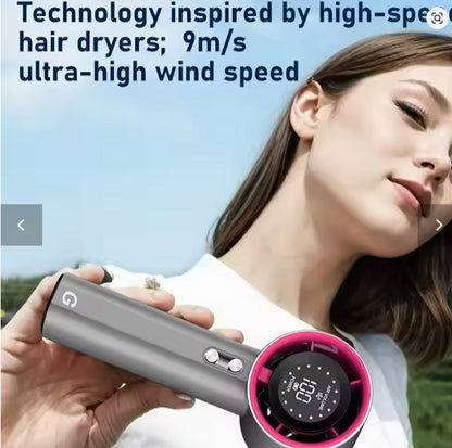 High Speed Portable Fan - Gray