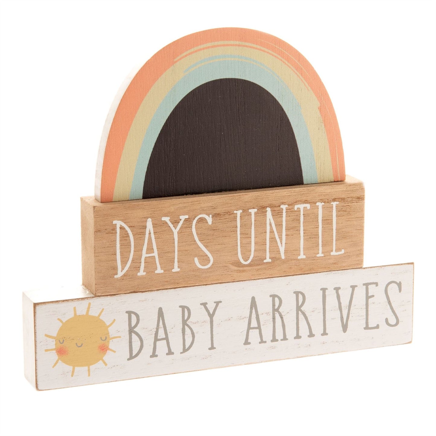 Petit Cheri Countdown Plaque "Days Until Baby Arrives"