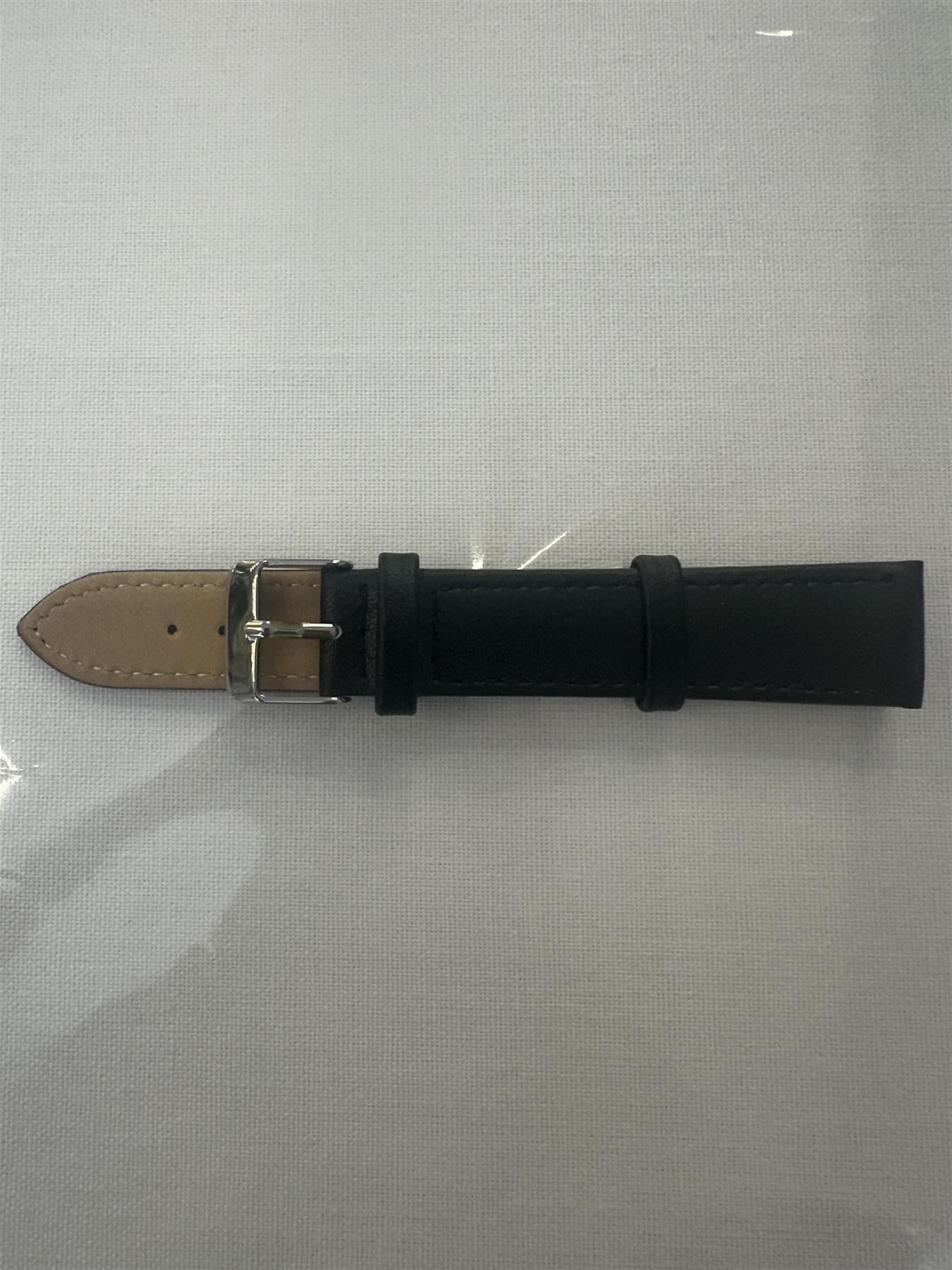 Single Black Leather Straps