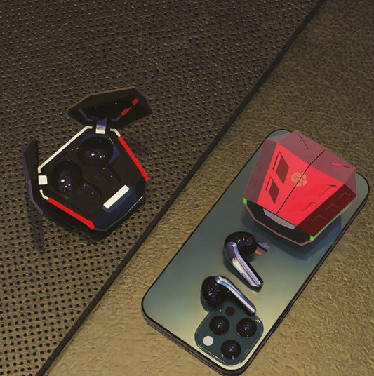 WYEWAVE Gaming Hi-Sound Wireless Red Earbuds TG-TWS09 RRP £59.99