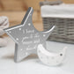 Twinkle Twinkle Moon & Star Mantel Plaque