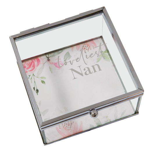 Sophia Glass Trinket Box - Loveliest Nan