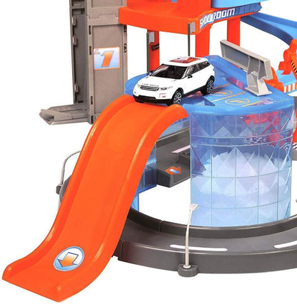 1:43 Street FIRE MEGA Dealer Showroom Garage, Assorted Colours