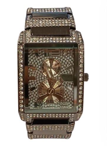 PI-7277 NY LONDON MENS BLING WATCH ASSORTED COLOURS