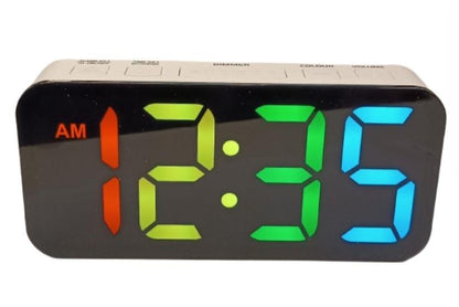 Acctim Jaxon Digital Alarm Clock in White - 16512