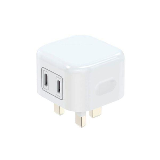 Dual USB-C Power Adapter PD 20W WYEFLUX