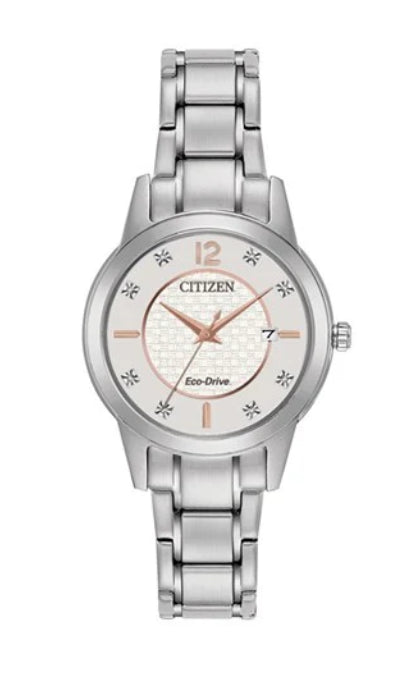 Citizen Ladies Eco-Drive Bracelet Watch FE1081-83B