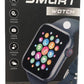 M18 Mens / Ladies Digital Smart Watch Magic Button with Adjustable Knob Sports Rubber Strap Available Multiple Colour