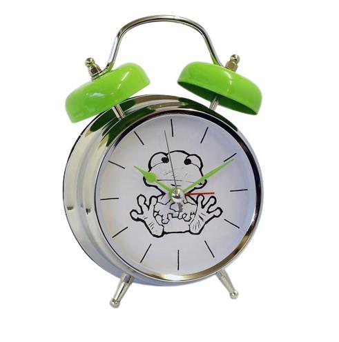 GTP Unisex Sounding Voice Double Bell Quartz Alarm Clock Available Multiple Design