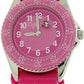 Time Design Girls Pink Pilot Design Watch, Badge, Pen & Note Book Gift Set TDX0713K21 - CLEARANCE NEEDS RE-BATTERY