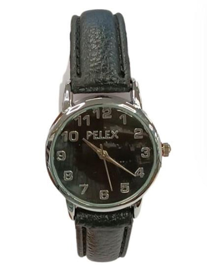 PELEX Ladies Basic Dial Leather Strap Quartz Watch PLX-013 Available Multiple Colour