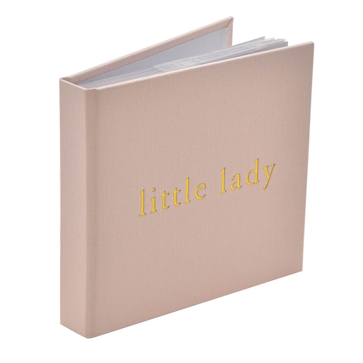 Bambino Linen Photo Album - Little Lady