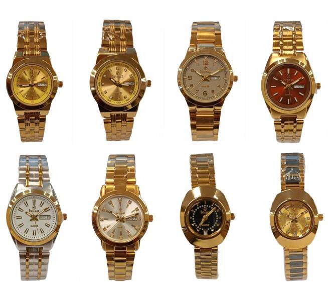 Swismax Ladies Day Date Water Resistant Dial Metal Strap Watch Available Multiple Colour & Models