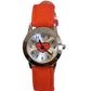 Limit Children Girl Heart Silver Dial Red Fabric Strap Watch 6454 - CLEARANCE NEEDS RE-BATTERY