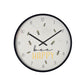 Hometime Slogan Wall Clock "Bee Happy" 30cm