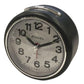 Ravel Bedside Quartz Mid Sized Bold Black Numbers Alarm Clock RC052