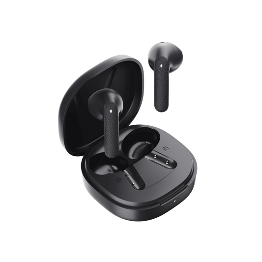 WyeWave In-Ear Wireless ENC & Water Resistant Earbuds Black