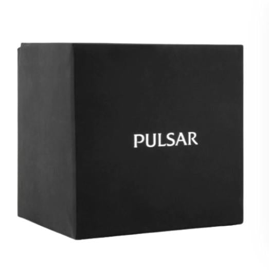 Pulsar Ladies Bling Black Dial 2 Tone Stainless Steel Bracelet Watch PTC427 NEEDS RE-BATTERY