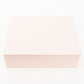 Sophia Medium Leatherette Nude Jewellery Box