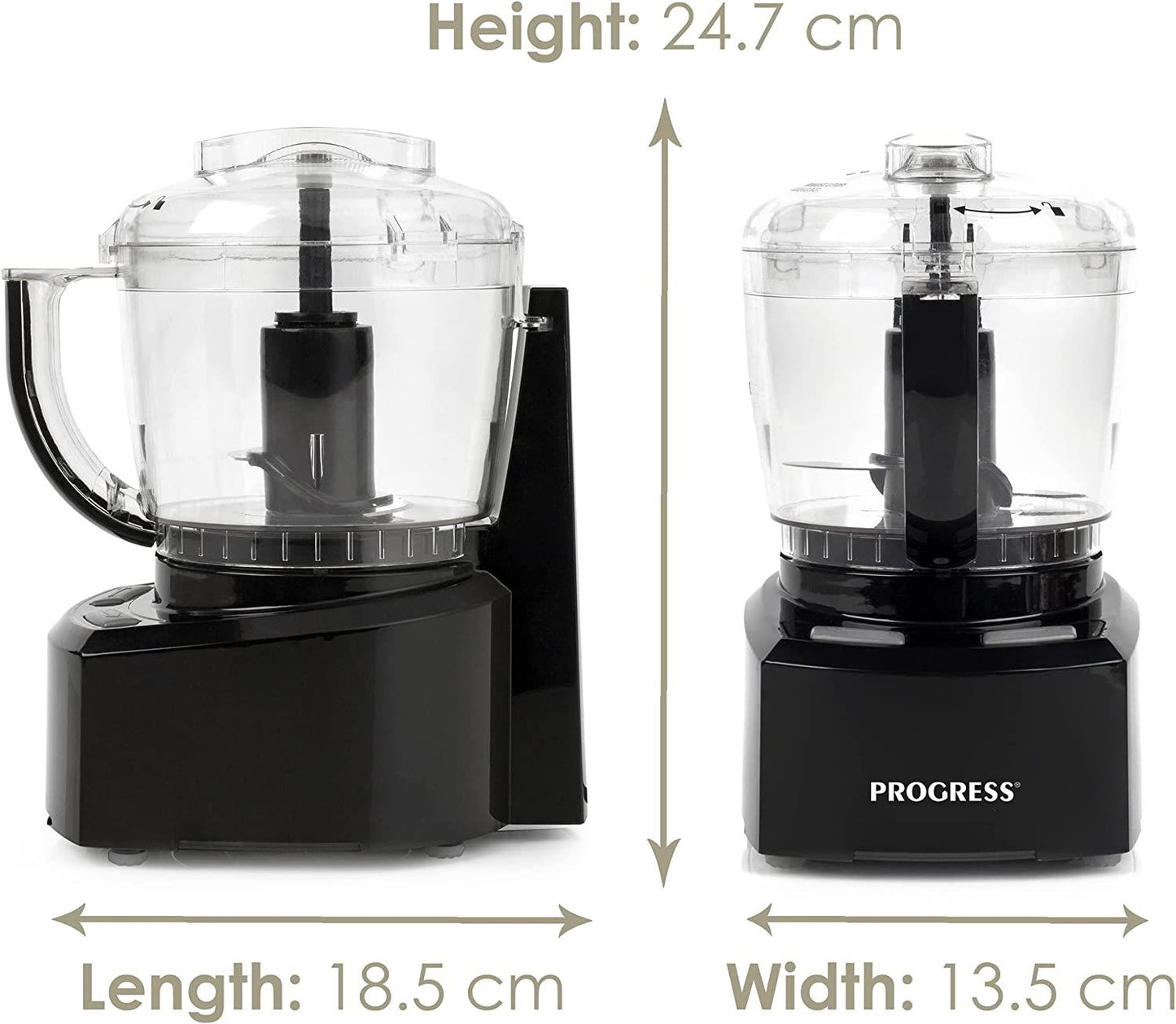 Progress Mini Electric 1L Food Processor Chopper