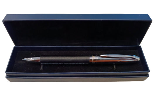 Ben Sherman Ballpoint Pencil Brushed Black Chrome in Luxury Gift Box S224.80BS