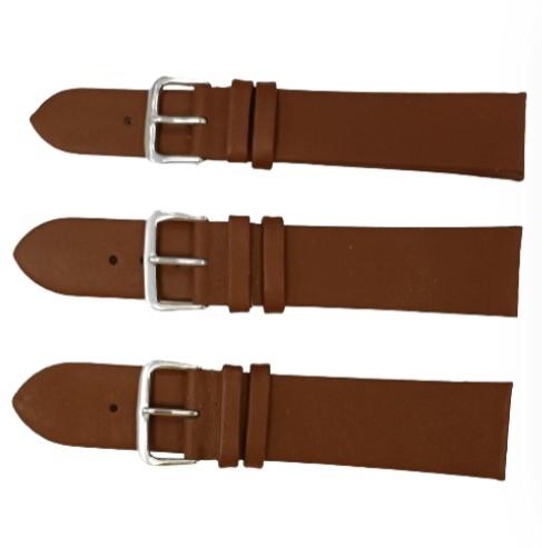 Genuine Brown Leather Watch Straps Available Sizes 18mm-22mm