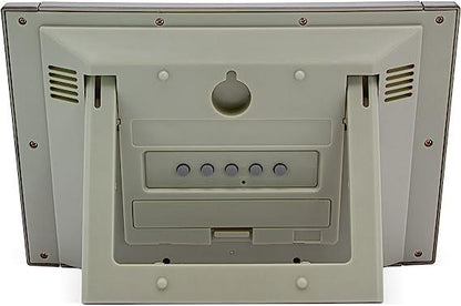 Acctim Status Radio Controlled Acctim Stratus Wall/Desk Clock, Black 74053