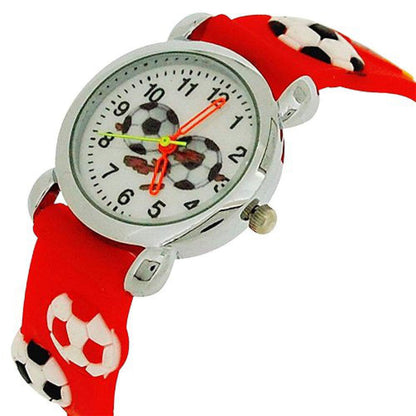 Relda Children's Boys / Girls Analogue 3D Silicone Strap Watch REL4 Available Multiple Colour