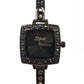 Spirit Ladies Bling Fashion Black Dial with Black Bracelet Watch ASPL39 - CLEARANCE NEEDS RE-BATTERY