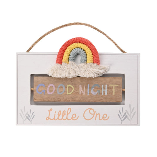 Petit Cheri Good Morning/Night Plaque