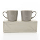 Amore Set of 2 Grey Mugs - Mr & Mr