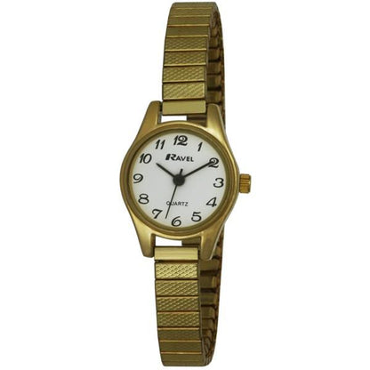 Ravel Ladies Cocktail White Dial Expander Watch R0207 Available Multiple Colour