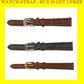 Classic Padded Leather Watch Straps BUY ANY 10 GET 2 FREE Size Available 10MM - 12MM