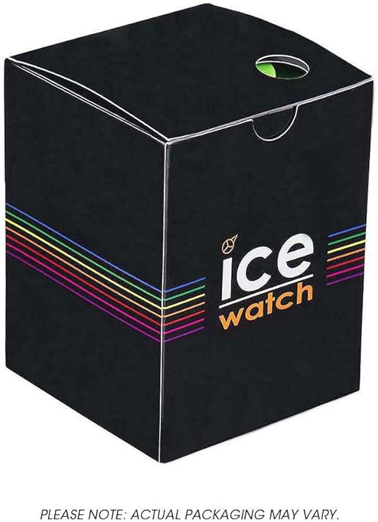 Ice-Watch Unisex Ladies Dated Ice-Forever Trendy Neon Yellow Small Watch SI.NYW.S.S.14  - CLEARANCE NEEDS RE-BATTERY