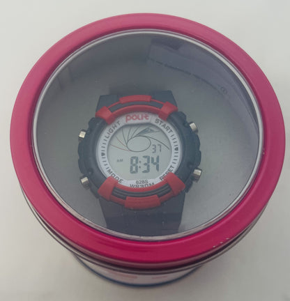 POLIT Childrens Boys/Girls Digital watch in Tin, assorted stlyes and colours CW-0025