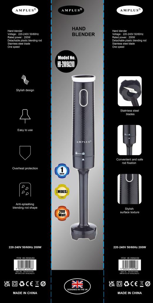 Amplus 200w Hand Blender