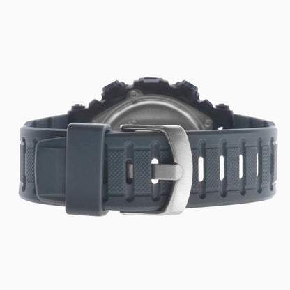 Sekonda Mens Sports Duel time Grey Dial & Rubber Strap Watch-1349