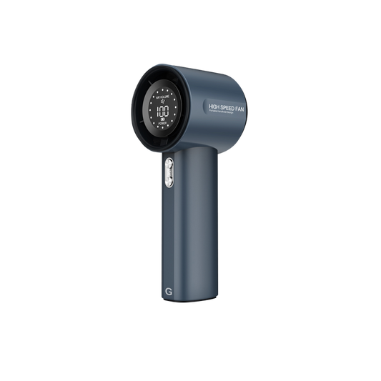Portable Rechargeable Fan - Grey