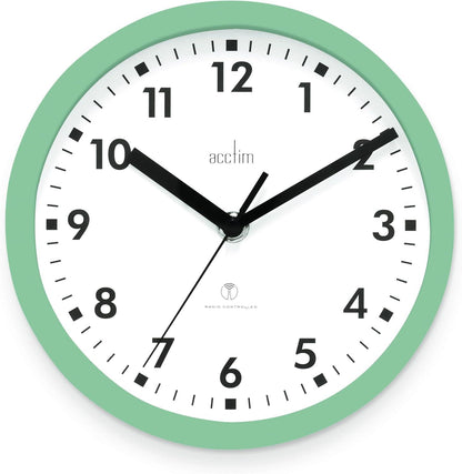 Acctim Nardo 20cm Radio Controlled Wall Clock 7466 Available Multiple Colour