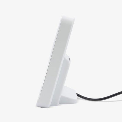 Acctim Wyndham Display Black 6 in 1 Barometric Weather Station with Outdoor Sensor Temperature Humidity Alarm Clock