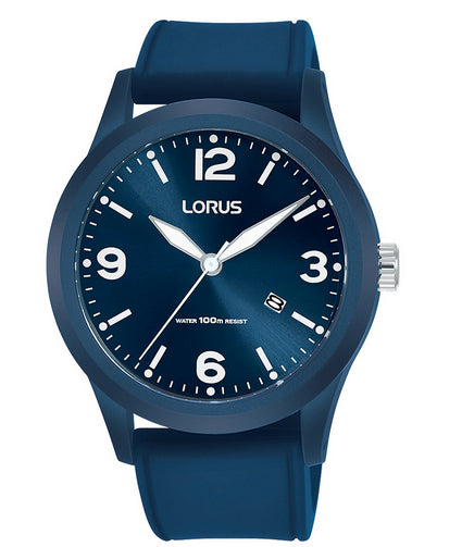 Lorus Mens Sports Silicone Strap Watch BRAND NEW NEEDS BATTERY