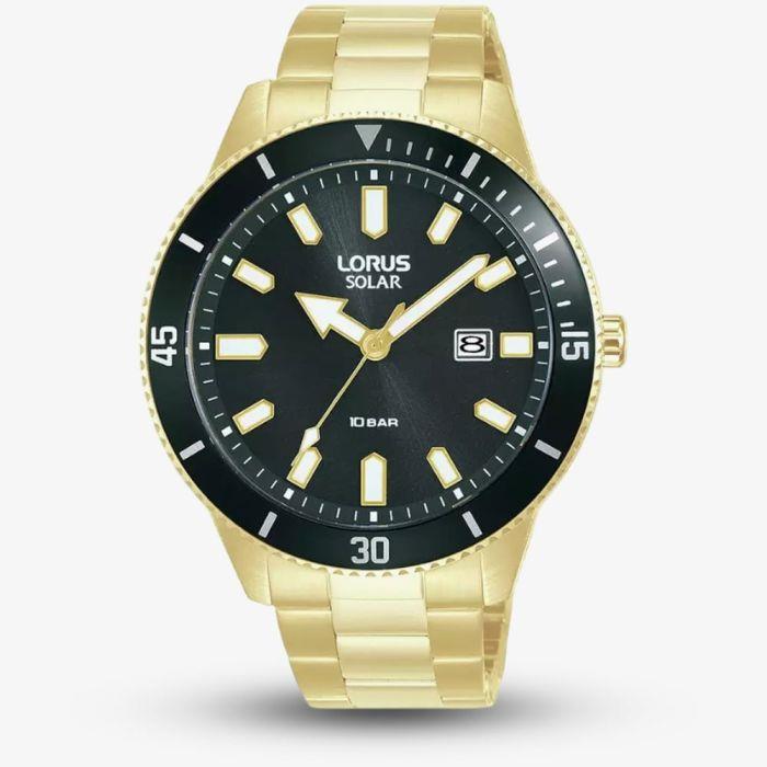 Lorus Men Analog Quartz Watch with Metal Strap RX308AX9