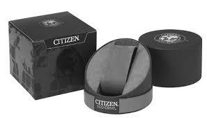 Citizen Axiom Mens Chronograph Black Dial Black Stainless Steel Bracelet Watch