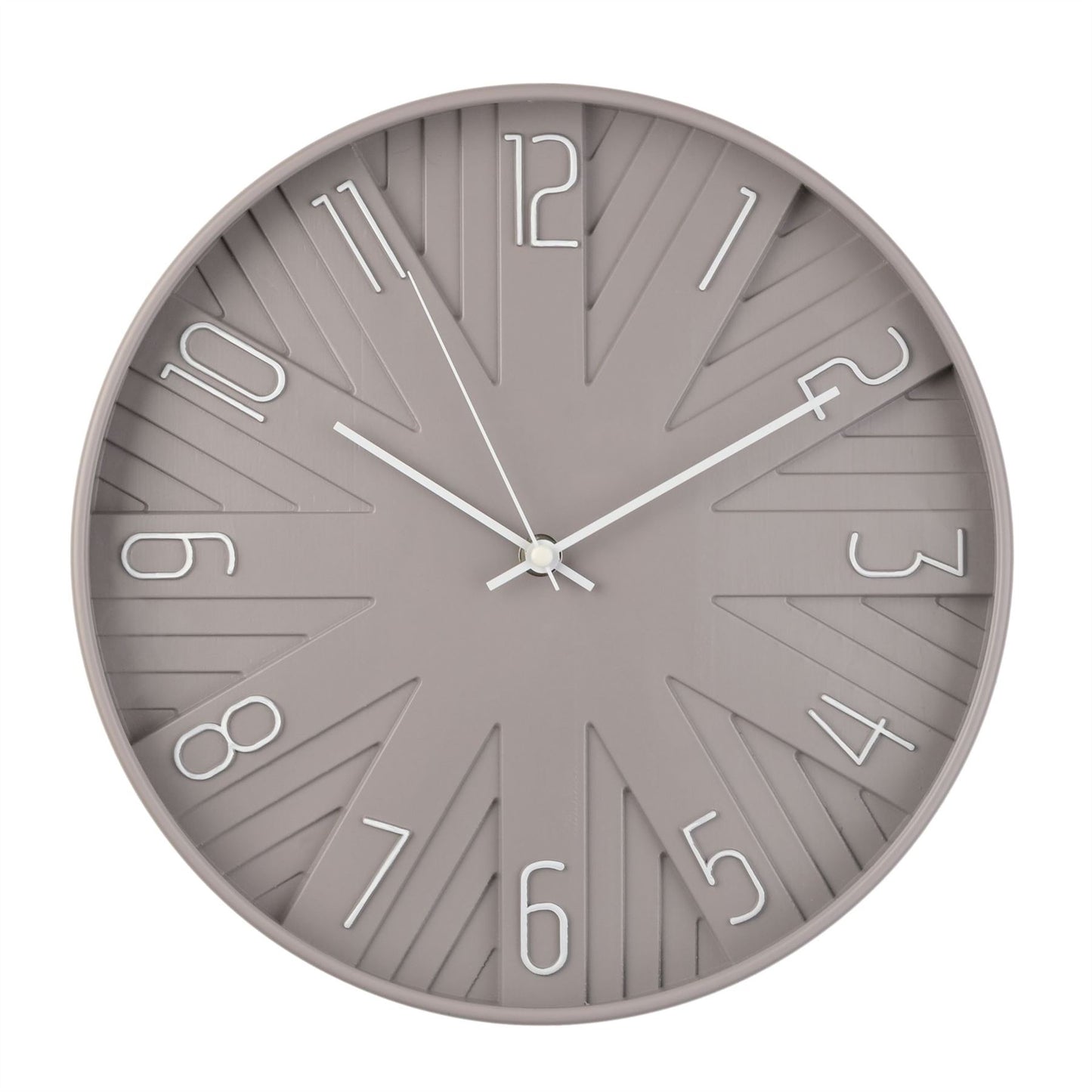 Hometime Round Wall Clock Dove Grey