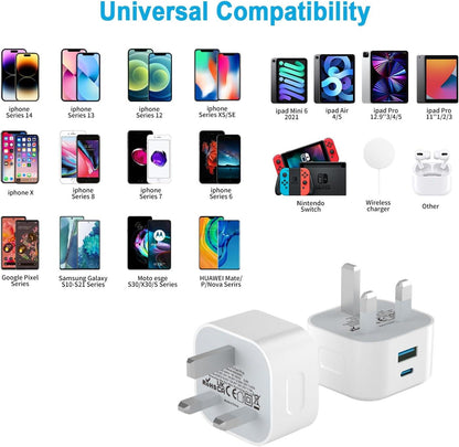 Panther Force 20W Plug with USB-A and Type-C