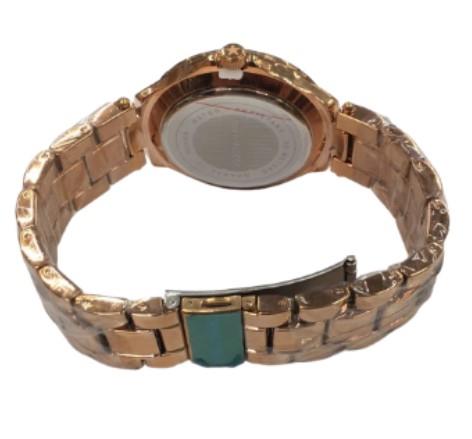 Mark Maddox Ladies Fashion Rosegold Tone Bling Dial stainless steel Bracelet watch  - CLEARANCE NEEDS RE-BATTERY