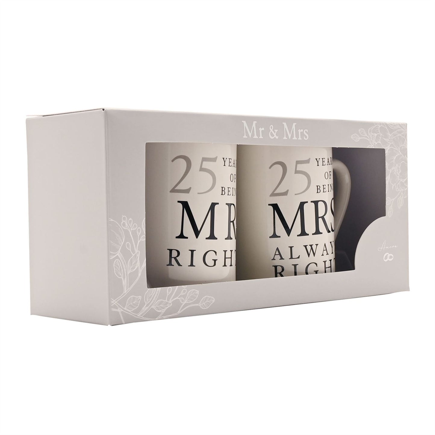 Amore Gift Set - 25 Years Of Mr Right/Mrs Always Right