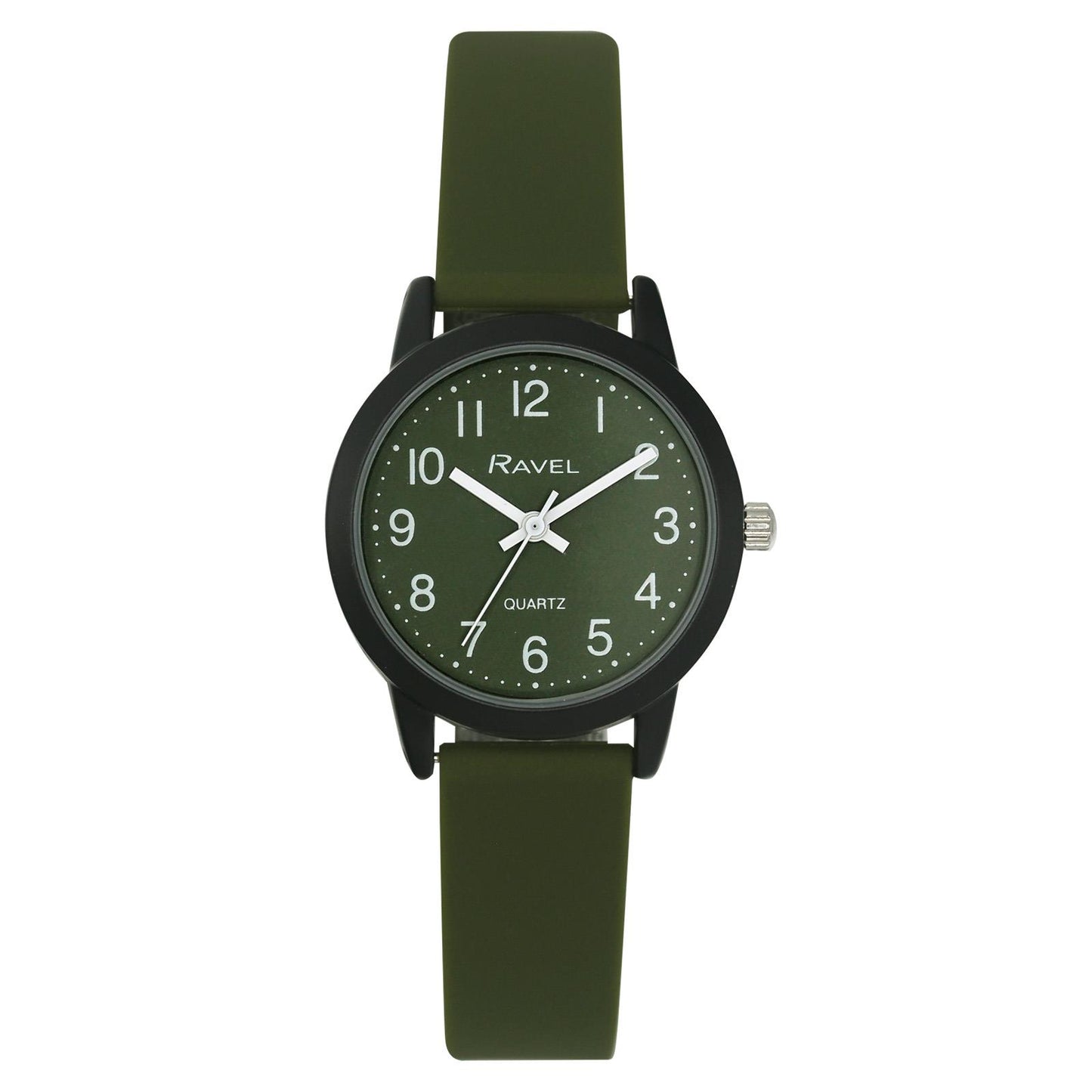 Ravel Ladies & Girls Sports Green Silicone Watch R1813.21